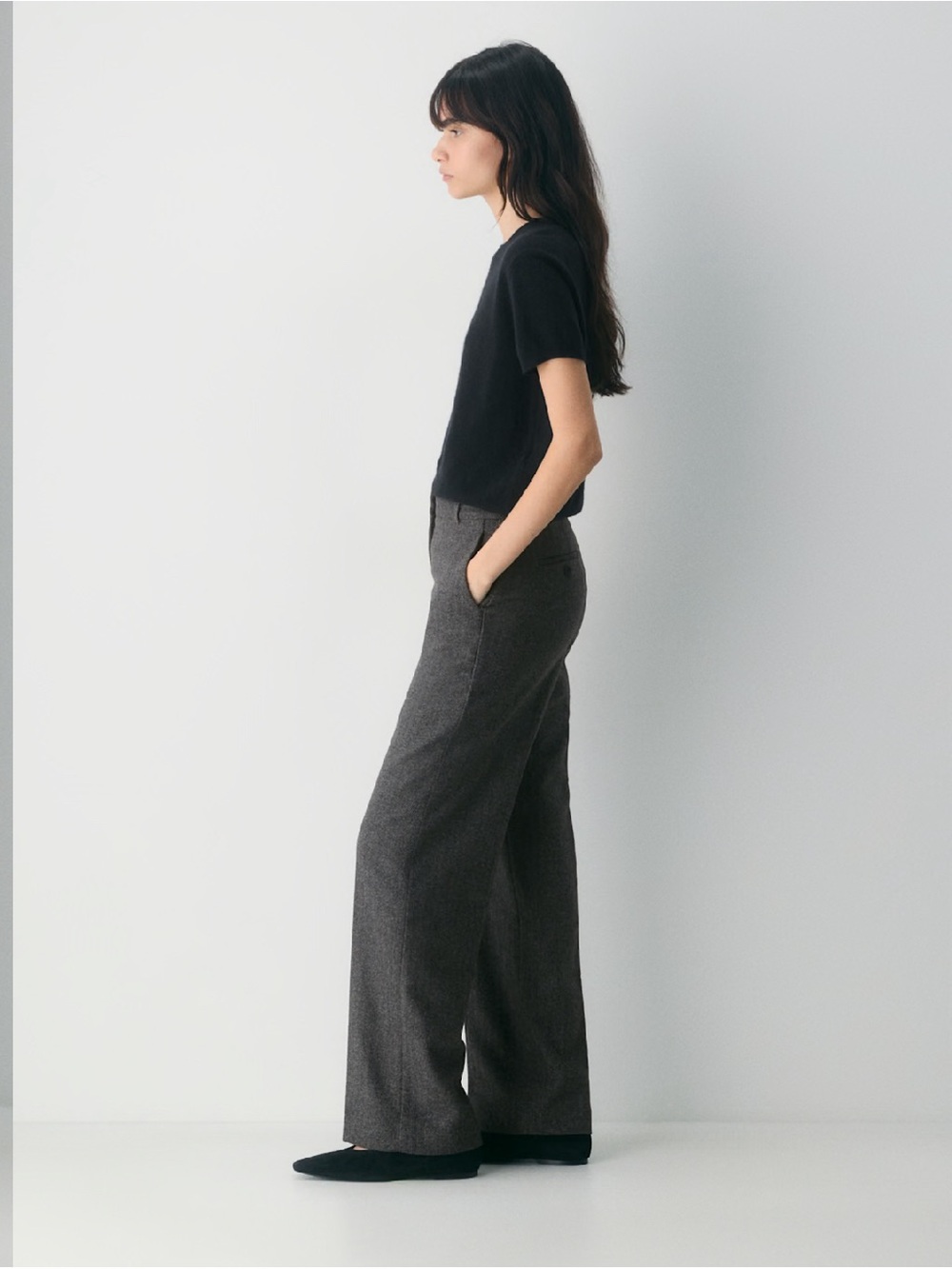 Aritzia Agency Pant - Precision Wool - Picture 3 of 7